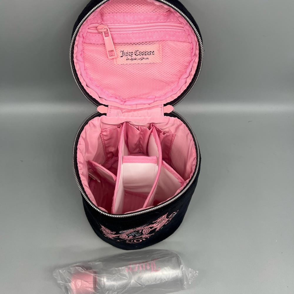 Juicy couture velour cosmetics bag - Picture 8 of 11